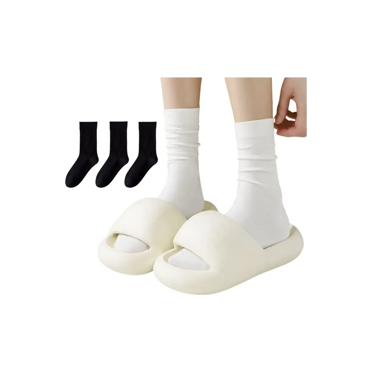 Детские носки-гольфы Cotton Gene, Black 3