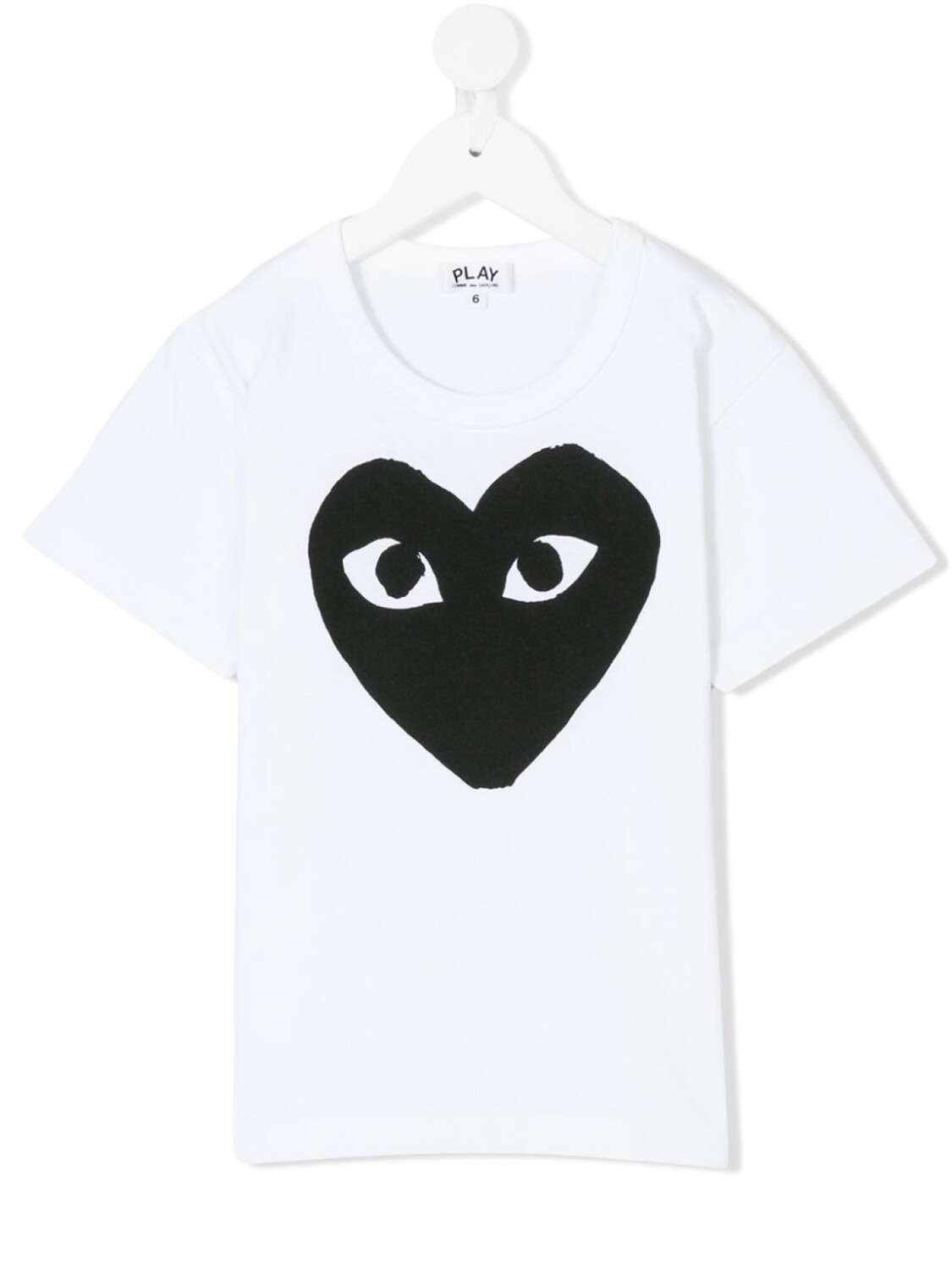

Comme des Garçons футболка 'Play', белый