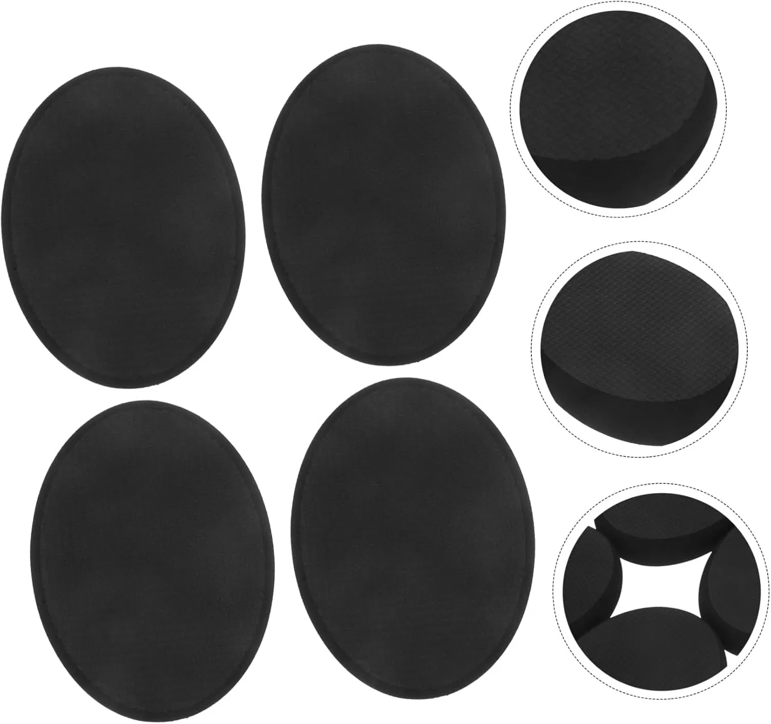 Набор насадок для лосьона, 4 шт, DINHEAROM, 11.5x8x3 см, Black — фото 3