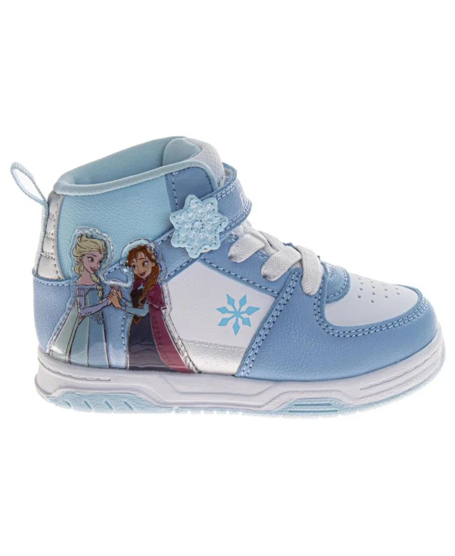 Высокие кроссовки Disney Frozen для девочек, с принтом Josmo, Blue White — фото 2