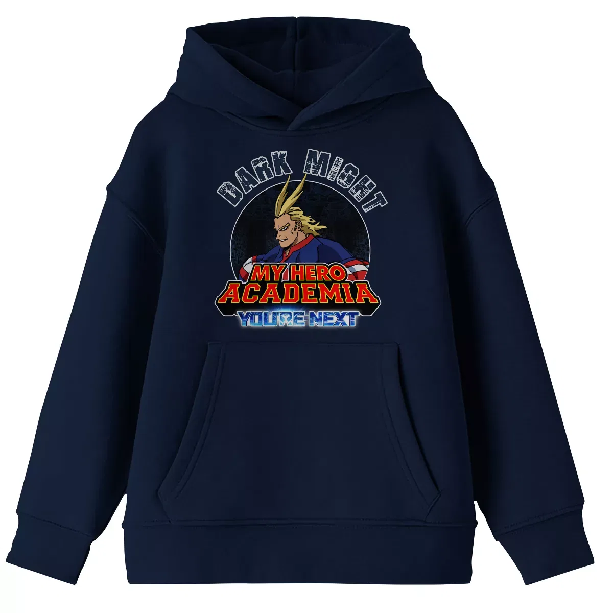 Детская футболка с длинным рукавом Dark Might My Hero Academia, Navy