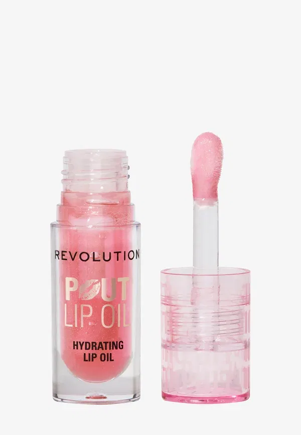 Масло для губ Pout Lip Oil Makeup Revolution Glam Pink Shimmer 3 мл
