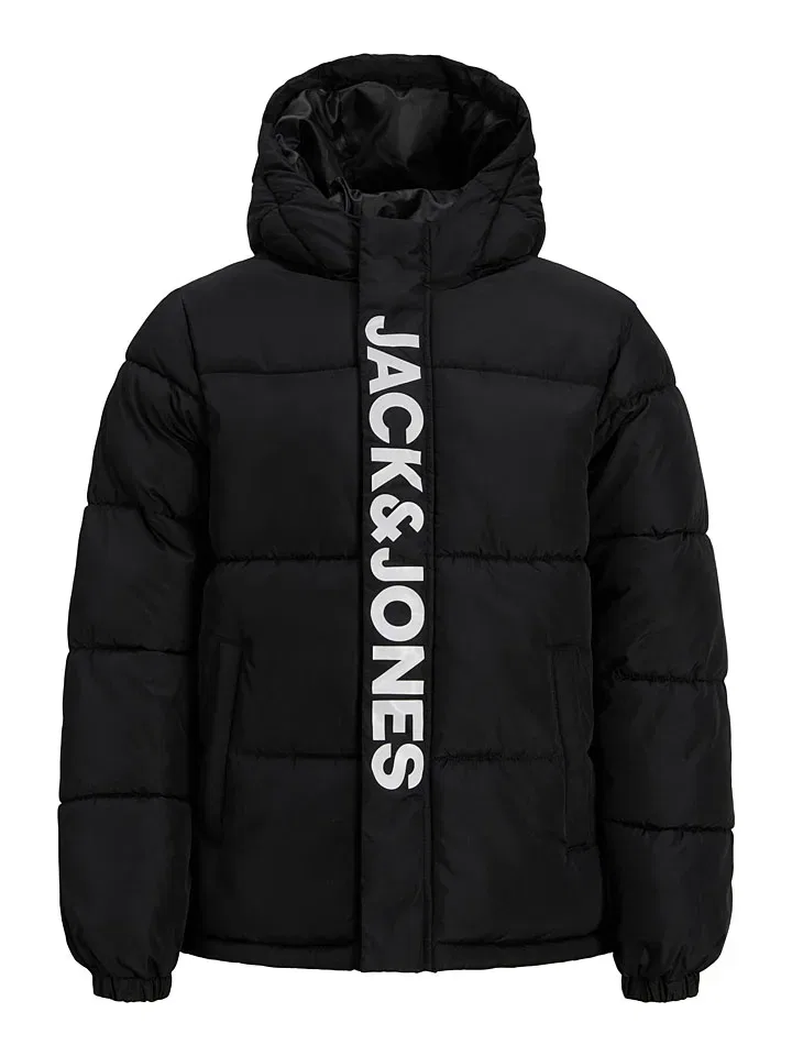 Зимняя куртка черная Haste Jack & Jones Junior, черный