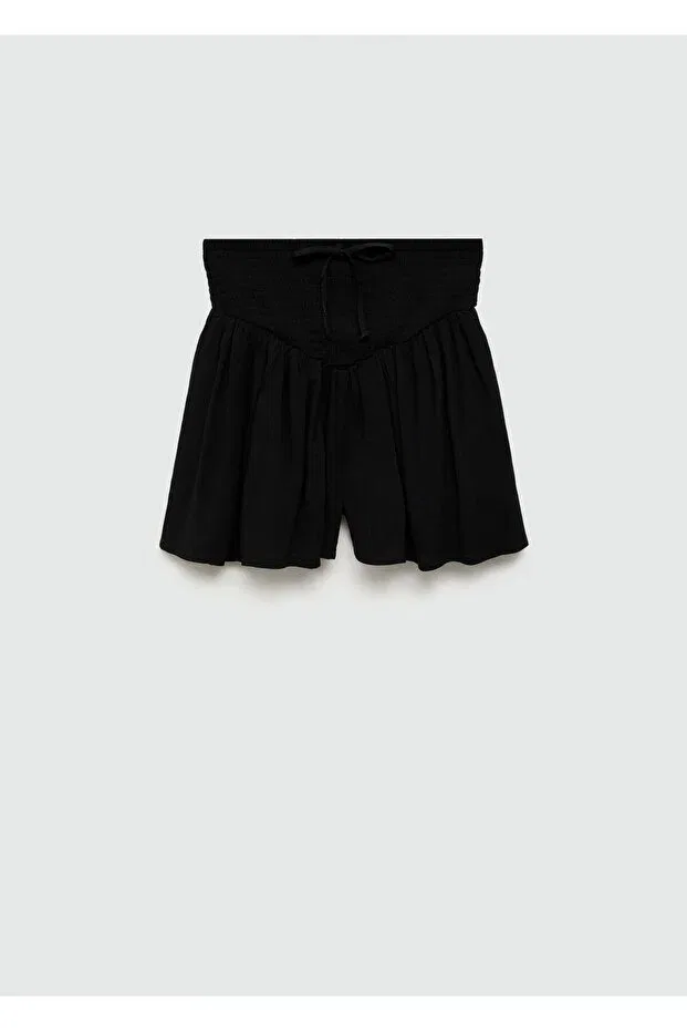 Детские шорты для девочек бермуды Mango, Black