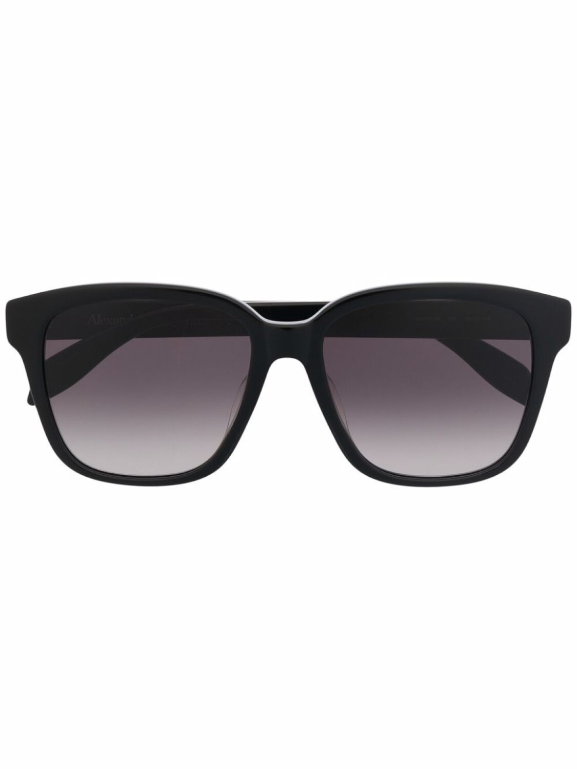 

Солнцезащитные очки с эффектом градиента Alexander McQueen Eyewear, черный