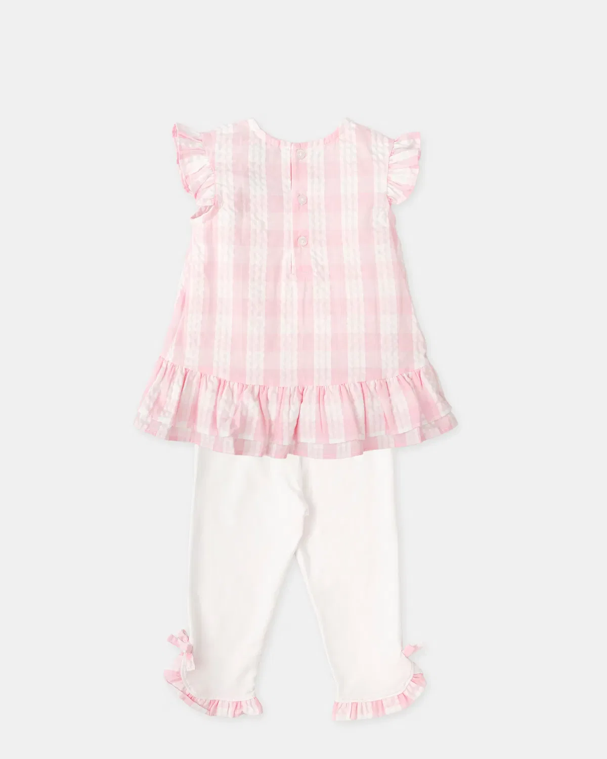 Детский комплект для девочек хлопковый Tutto Piccolo, Rosa Pastel — фото 3