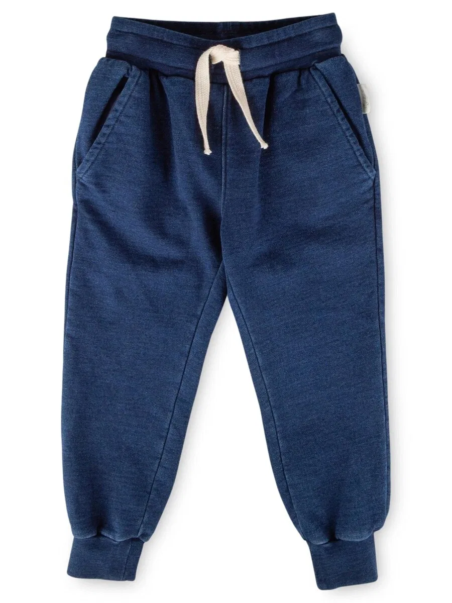 Штаны SIGIKID Regular Pants 'Sweathose' синего цвета