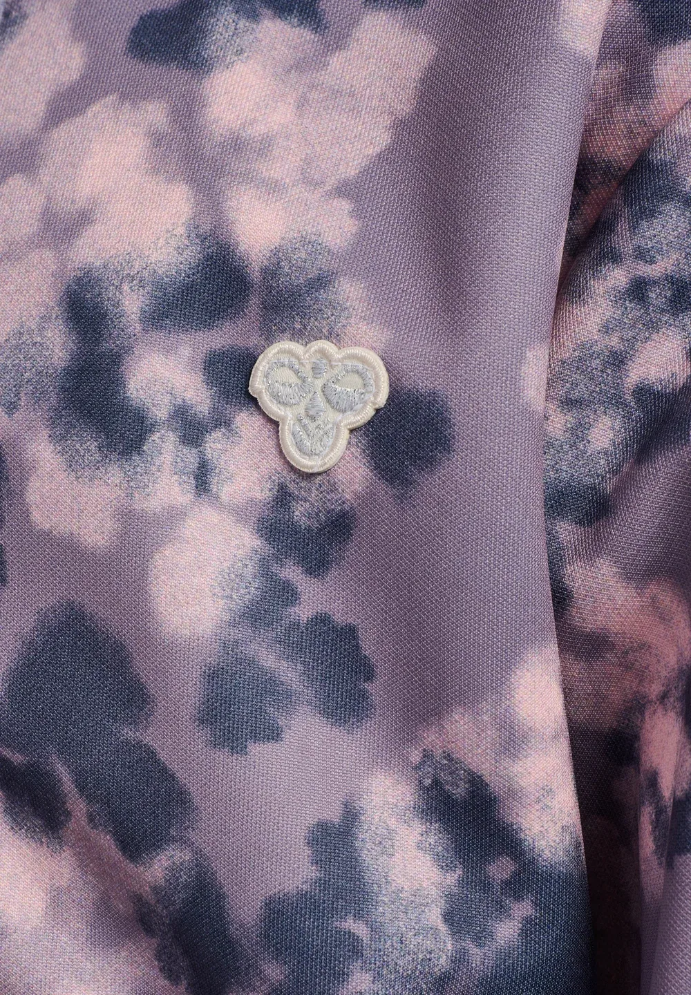 Куртка Hmljr reg poly aop на молнии, унисекс - легкая куртка Hummel, Gray Ridge — фото 4