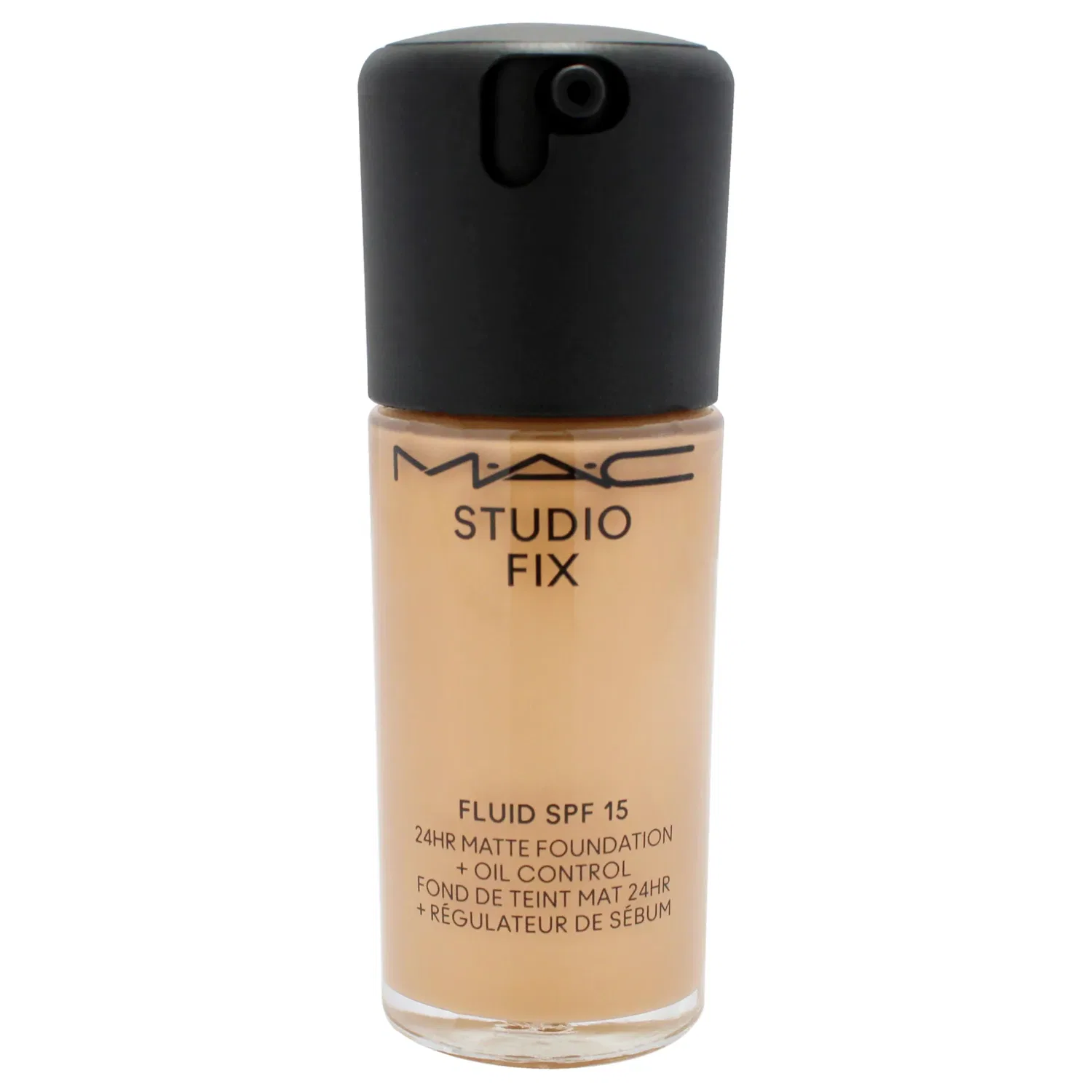 Тональная основа MAC Studio Fix Fluid SPF 15 24Hr Matte Foundation Plus Oil Control, Small — фото 2