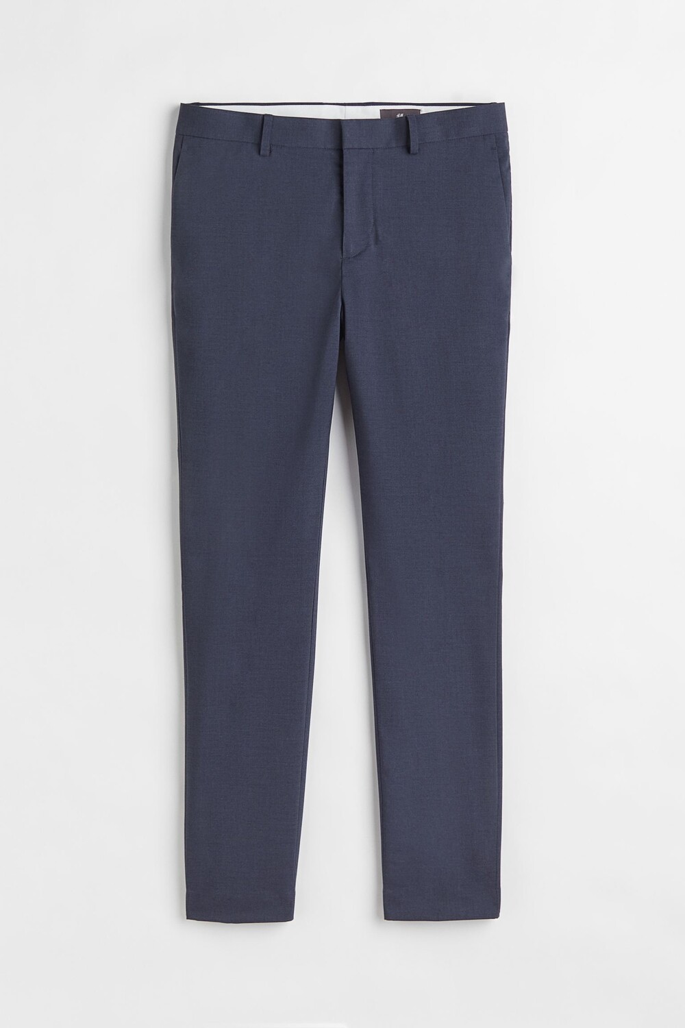 

Брюки H&M Skinny Fit Suit, темно-синий