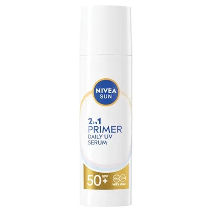 Праймер-сыворотка для лица с SPF50+ Nivea Sun UV Face 2 in 1