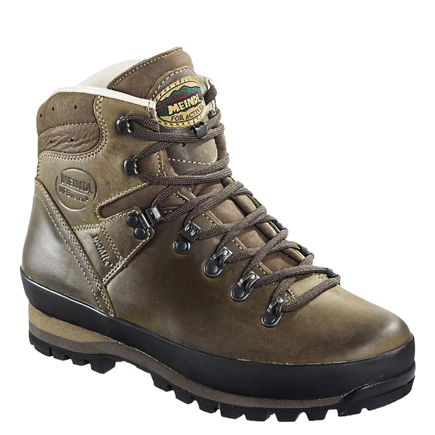 Детский ботинок для мальчиков с шнуровкой Durban Gtx Meindl, Nougat Brown — фото 2