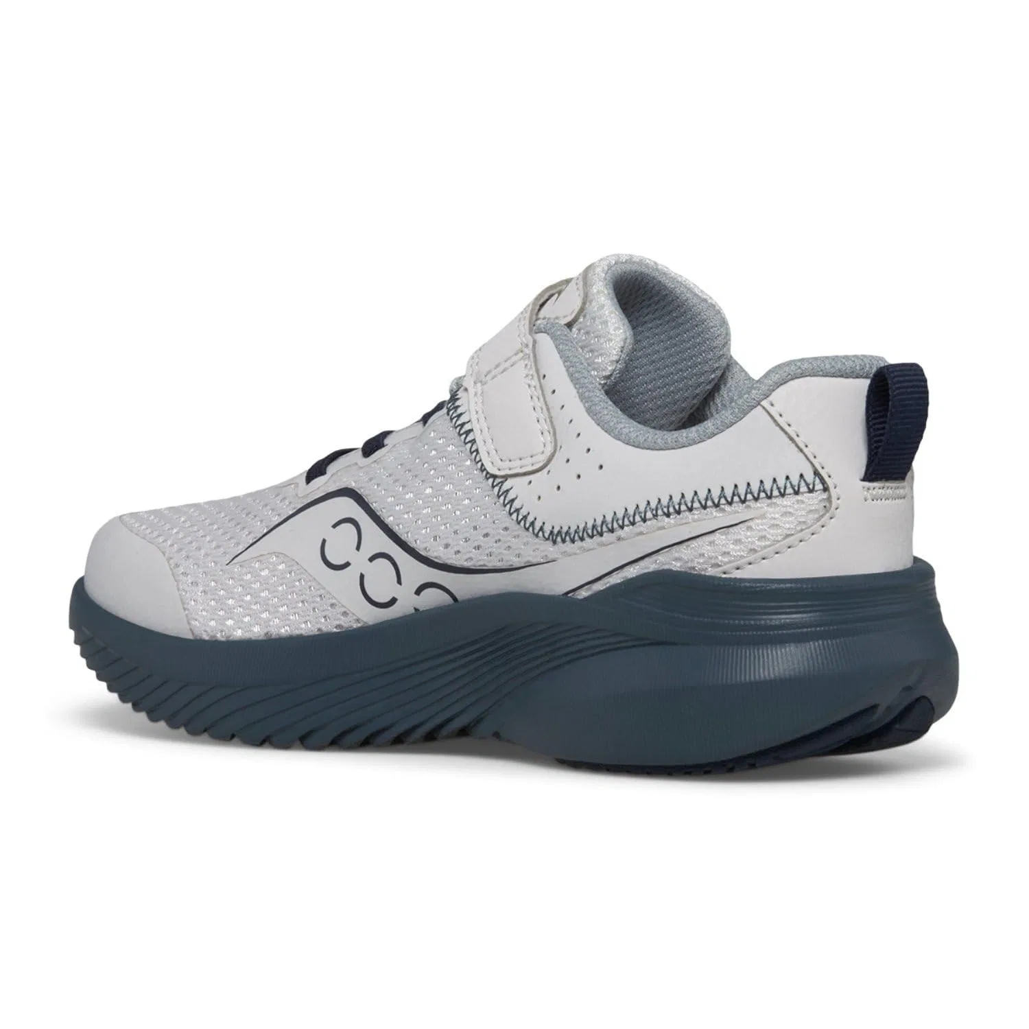 Детские кроссовки для мальчиков с альтернативной застежкой Kinvara 14 Alternative Closure Saucony, Coriandoli Neri — фото 4