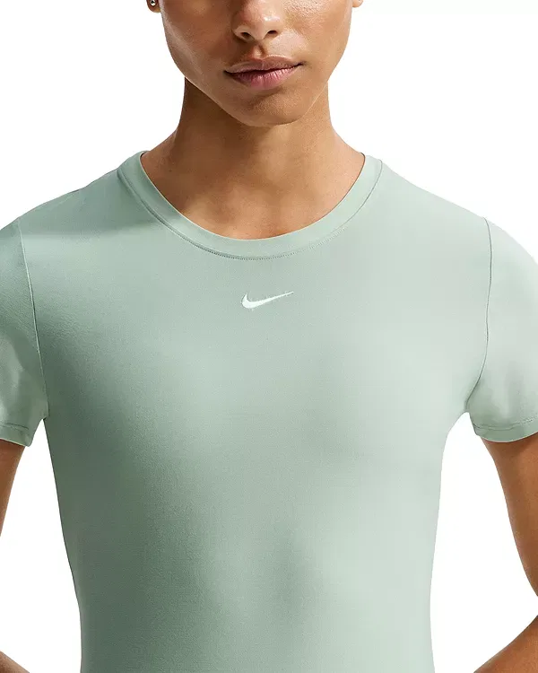 Женская футболка с коротким рукавом Nike Victory Dri Fit, Steam/White — фото 3