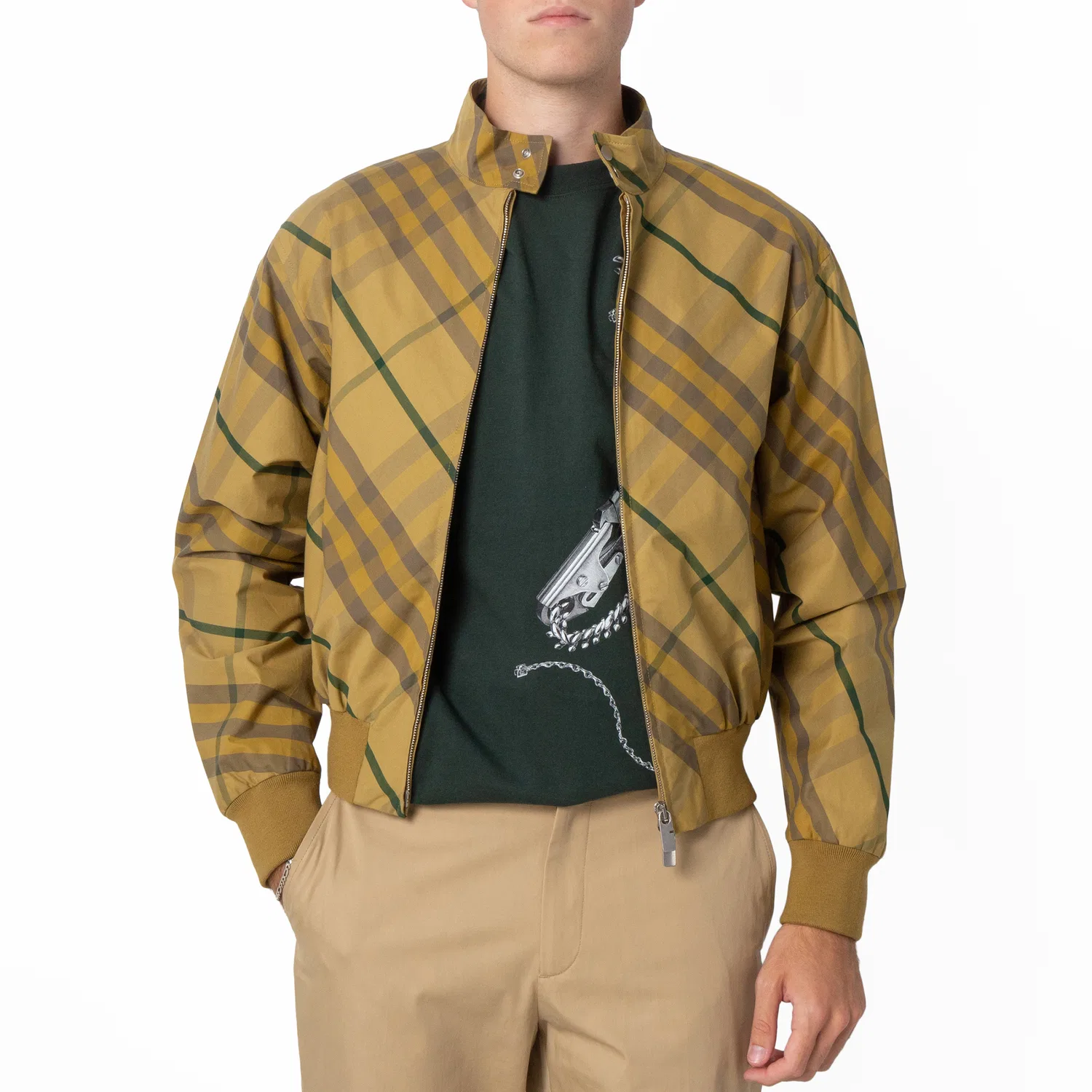 Бомбер Burberry Check Cedar Ip Check, Cedar Ip Check