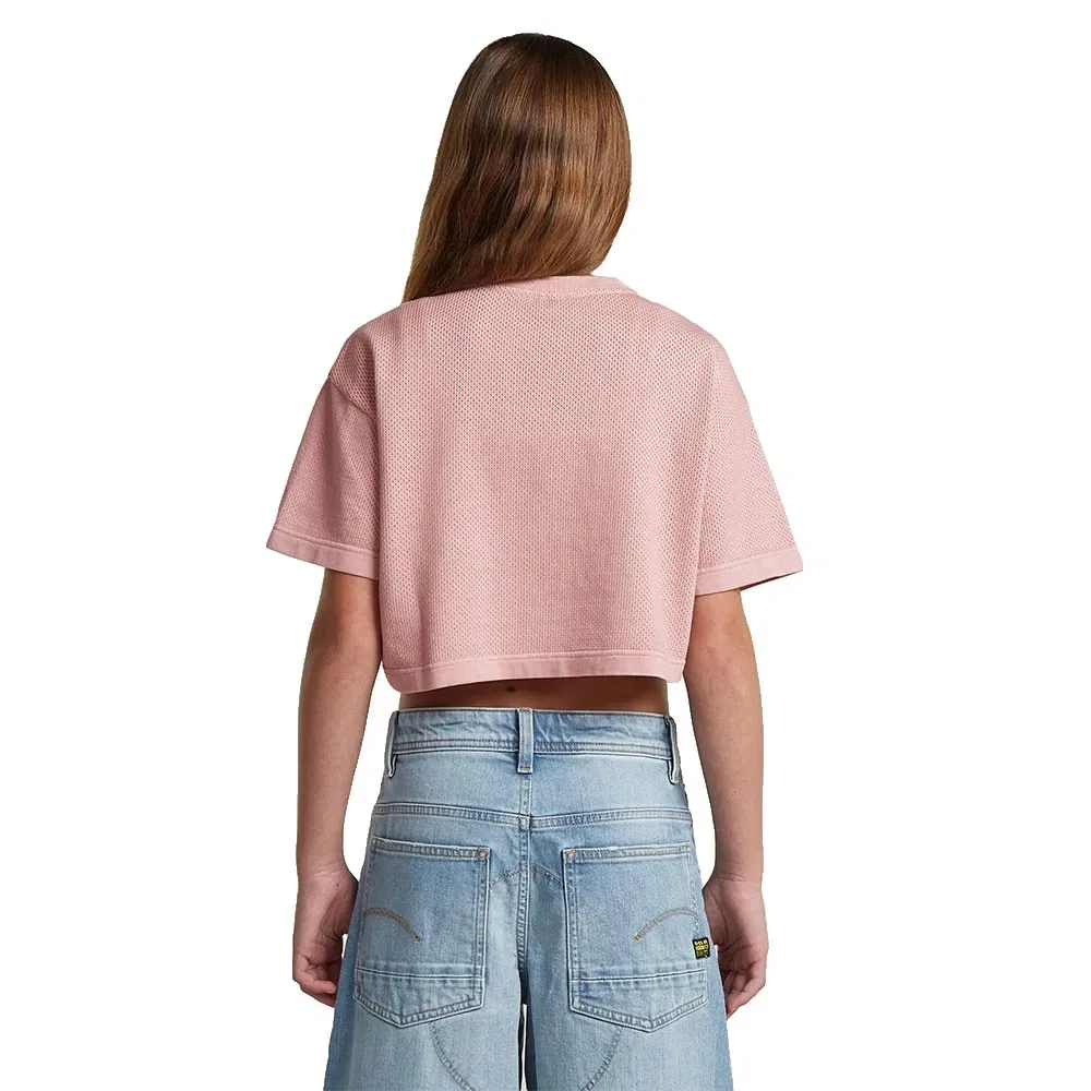 Детская футболка для девочек с коротким рукавом G-Star, Pink — фото 2