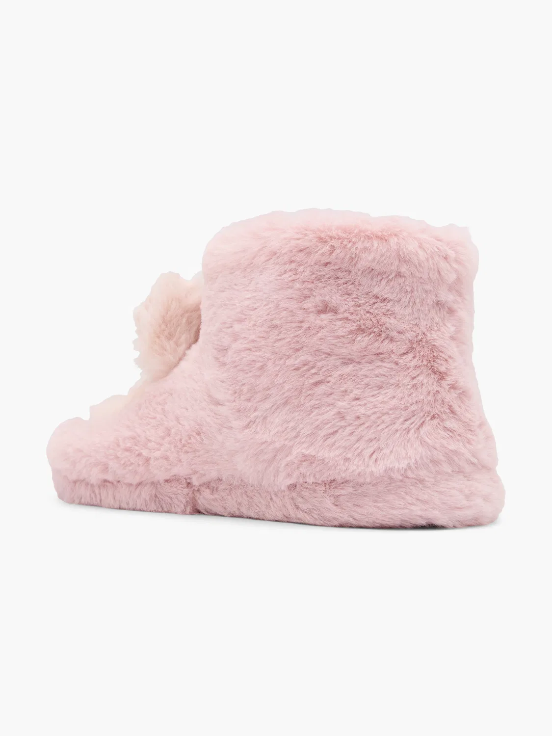 Детские домашние тапочки из плюша Graceland, цвет Rose Gold — фото 3