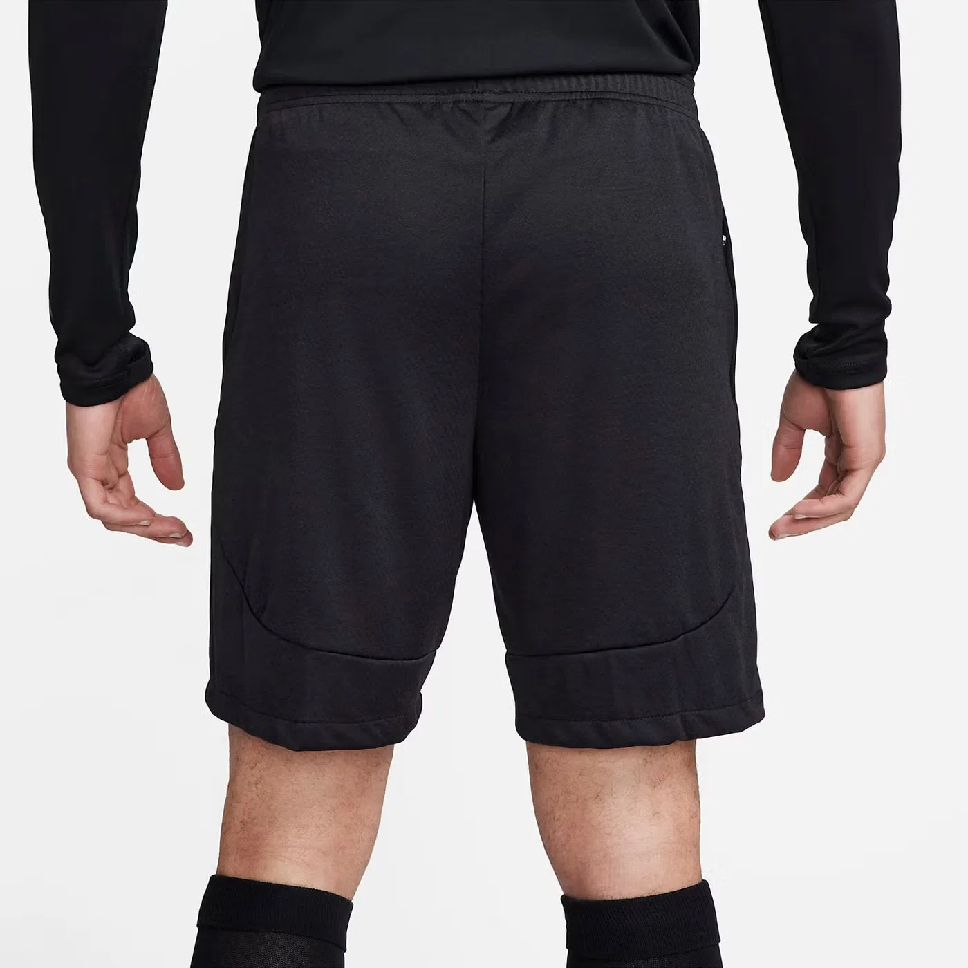 Шорты футбольные с технологией Dri-FIT Academy Nike, черный — фото 3