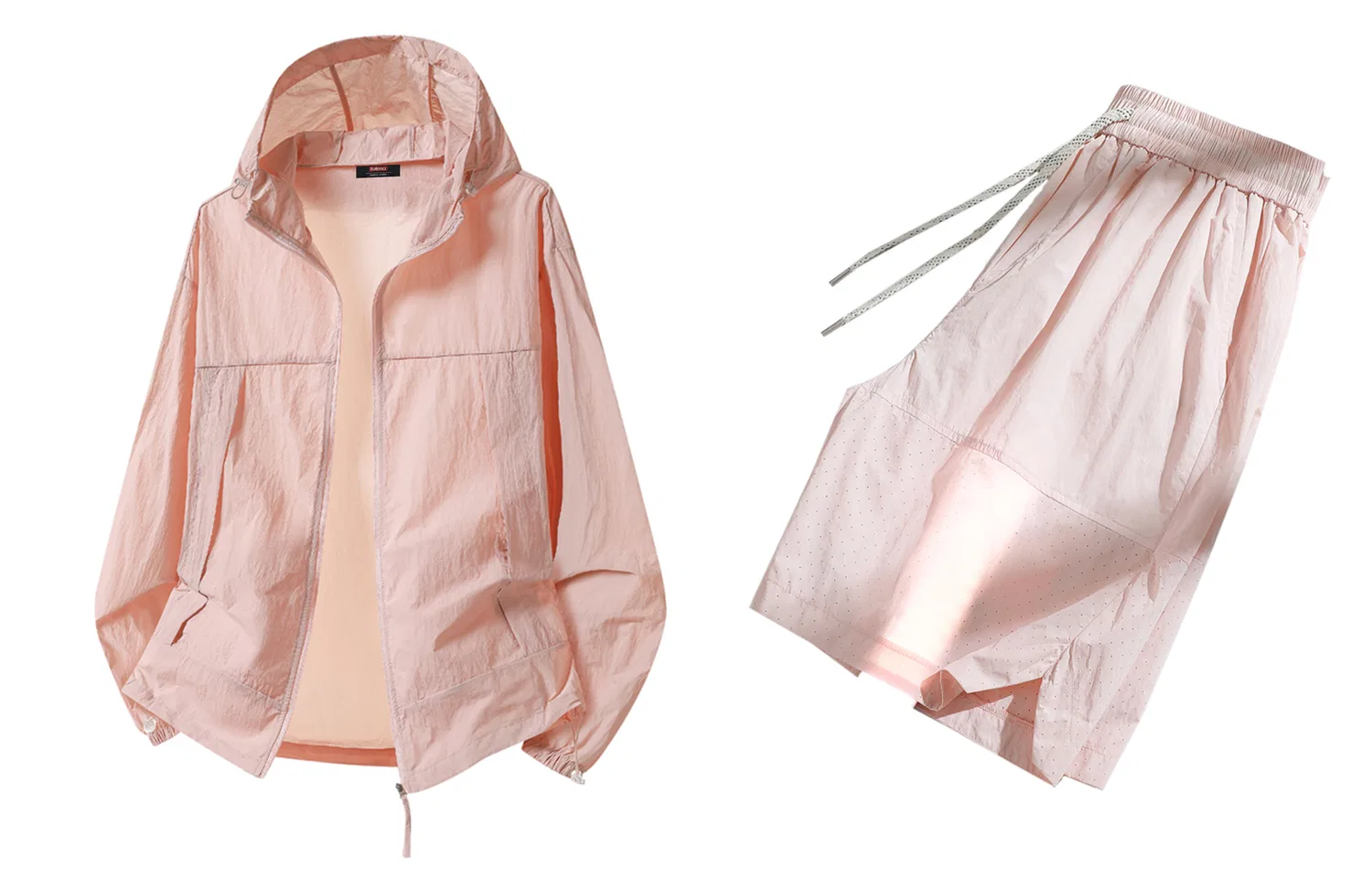 Детский спортивный комплект в стиле колледж BALENO, Pink Top+Mist Pink Pants