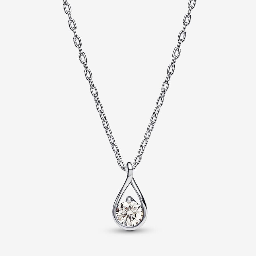 

Колье Pandora Infinite Lab-grown Diamonds 0.50 carat, серебро
