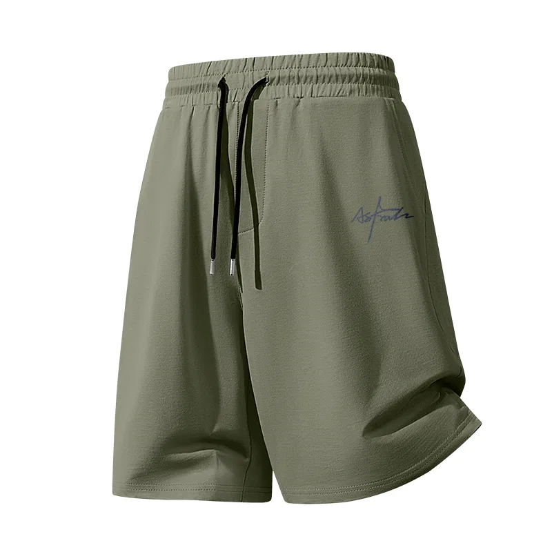 Детские шорты хлопковые без рукавов Pen End Light Shadow Pants Logo MINISO, Palm Green