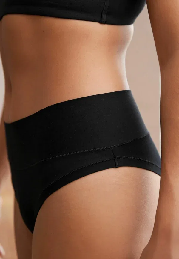 Трусы из модала и эластана, High rise high leg fit - Ultimate Comfort Knickers 2pack, Next, черный — фото 4