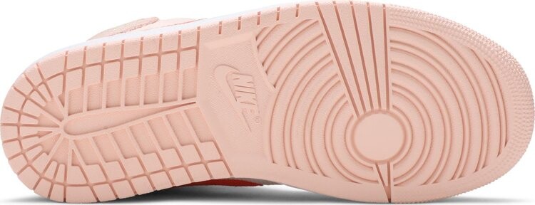 Кроссовки Wmns Air Jordan 1 Mid SE Corduroy, кремовый — фото 4