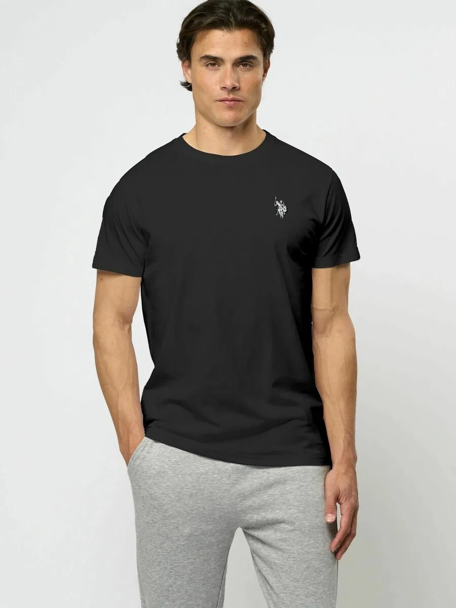 Футболка U.S. Polo Assn. 'UMBetil' сапфирового цвета — фото 2
