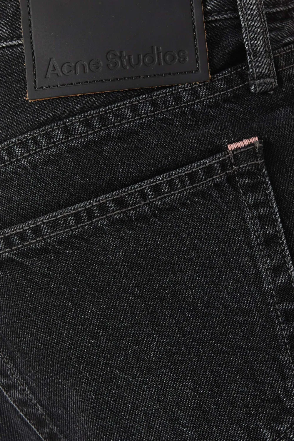 Джинсы прямые из хлопкового денима Acne Studios — фото 4