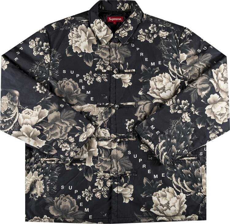 

Куртка Supreme Peacock Jacket 'Black', черный