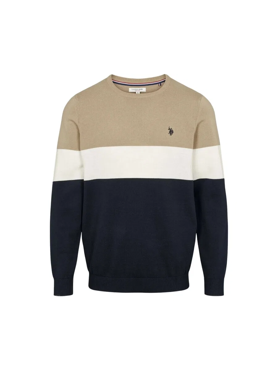 Свитер U.S. Polo Assn. 'UMRene' бежевого цвета