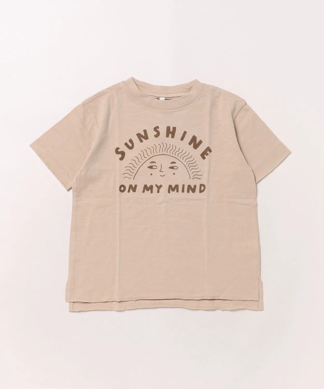 Детская футболка с рваным краем Sunshine On My Mind Rylee + Cru, Beige