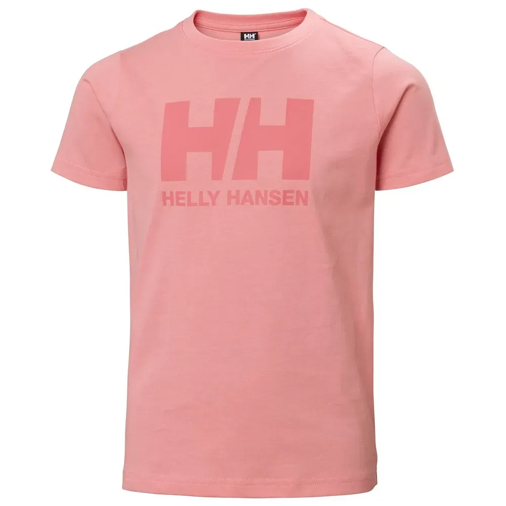 Детская футболка для мальчиков хлопковая Helly hansen, Pink — фото 3