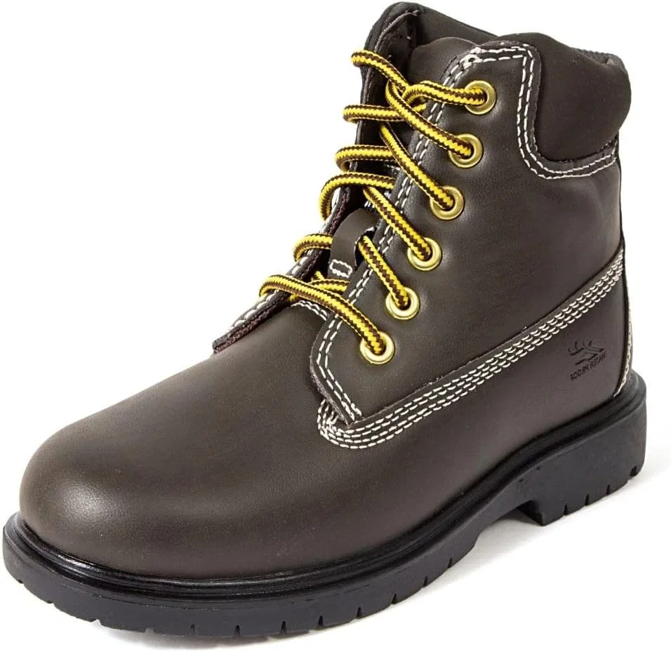 Детские ботинки для мальчиков водонепроницаемые Mak2 Deer Stags, Dark Brown