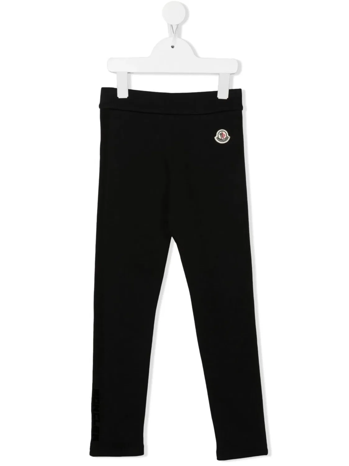 Брюки с логотипом Moncler, черный