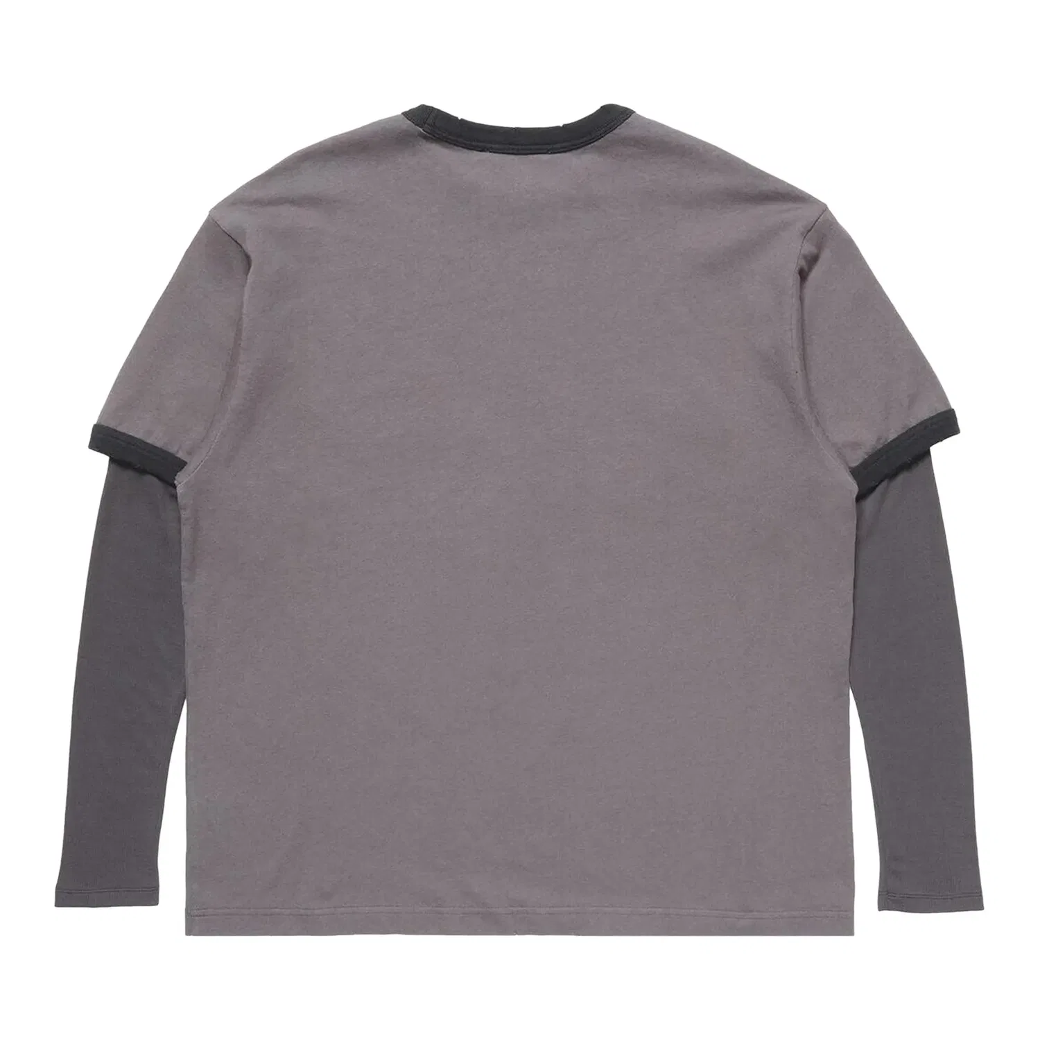 Лонгслив Acne Studios Layered Two-In-One, фиолетовый — фото 2