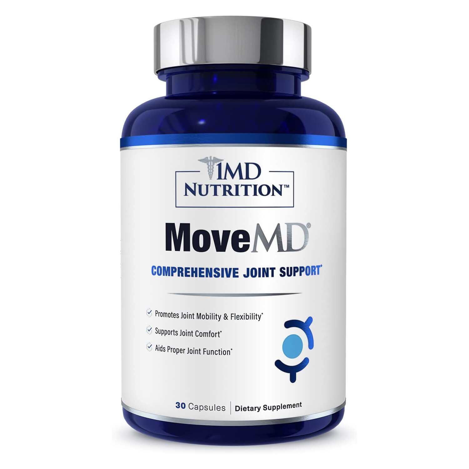 

Коллаген 1MD Nutrition MoveMD Comprehensive Joint Support, 30 капсул