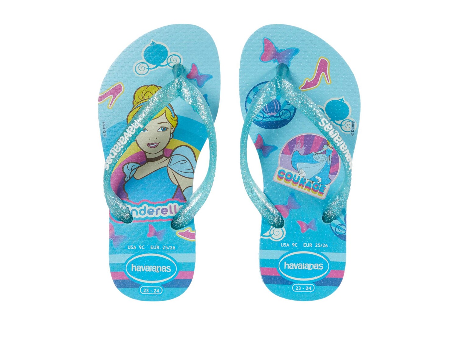 

Сандалии Havaianas Kids, Slim Princess Flip Flop Sandal