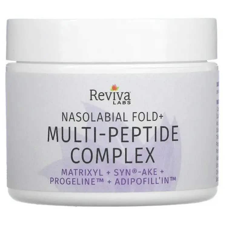 

Мультипептидный комплекс Reviva Labs Nasolabial Fold+, 55 г