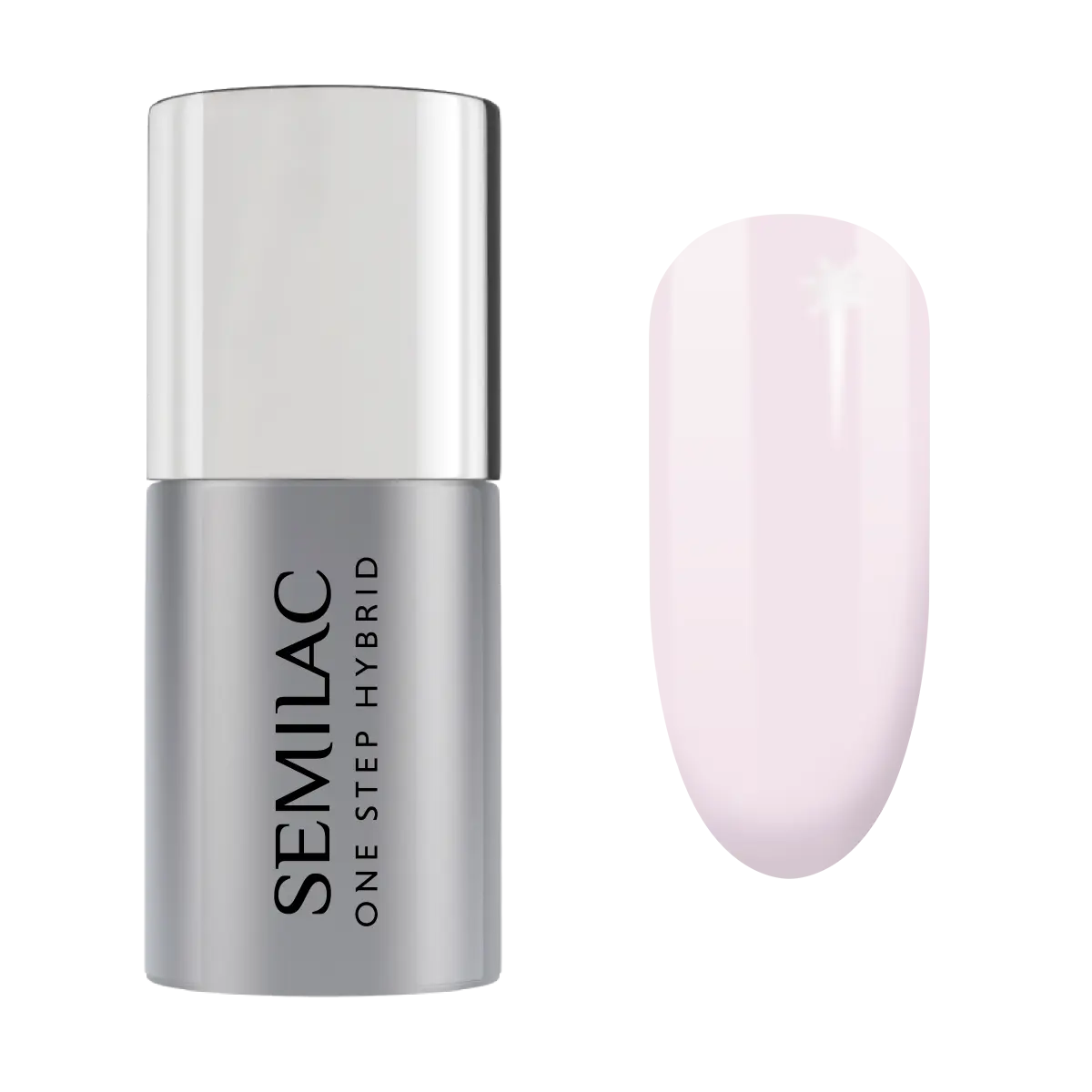 

Semilac One Step Hybrid гибридный лак для ногтей, S610 Barely Pink