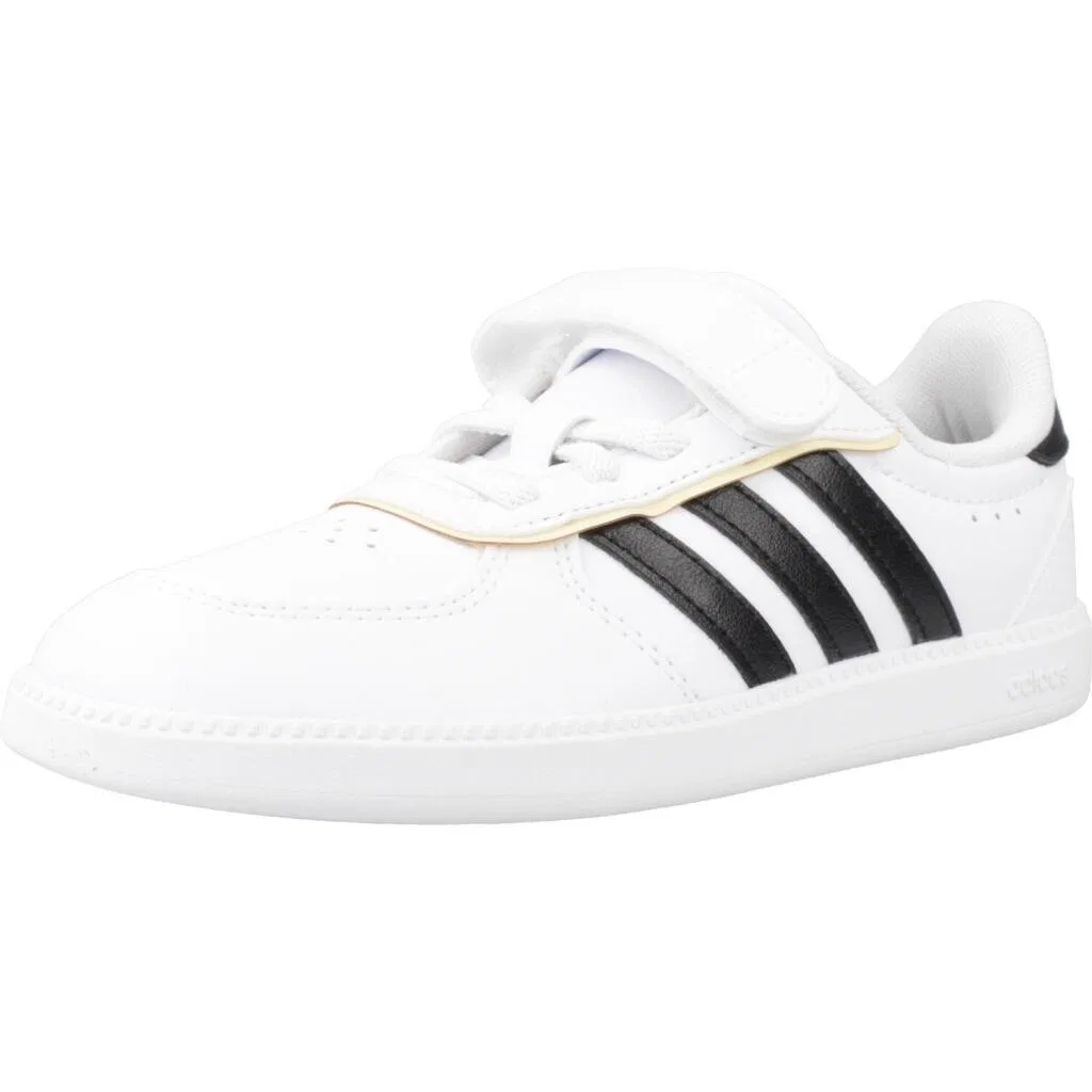 Детские кроссовки с эластичными шнурками BREAKNET SLEEK EL C Adidas, Weiss