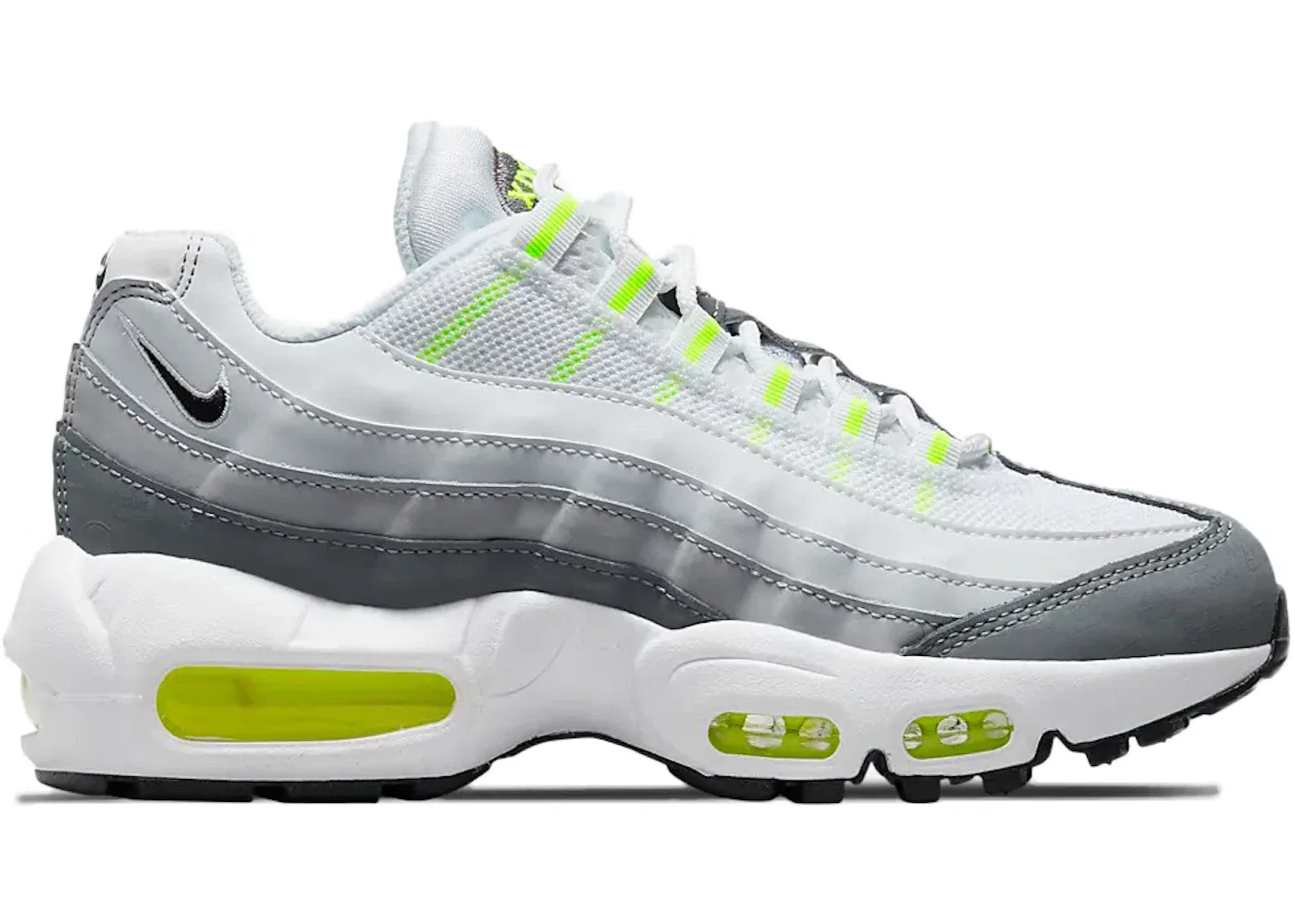 Детские кроссовки Lifestyle Nike Air Max 95 Recraft, White/Grey/Volt
