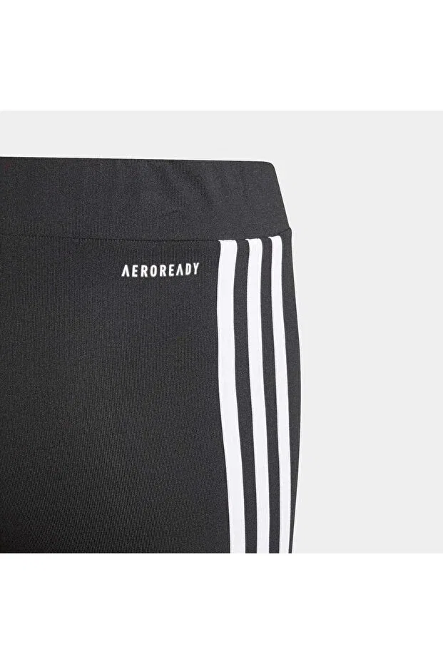 Детские леггинсы для девочек скинни Аdidas, Black White Adidas — фото 4