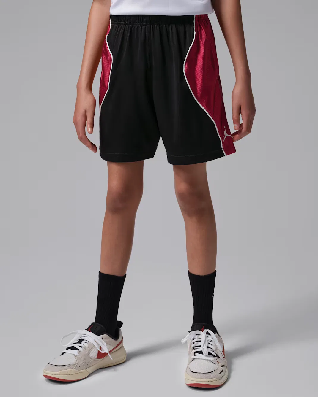 Детские шорты Dri-FIT Y2K Jordan Sport, Black/Gym Red