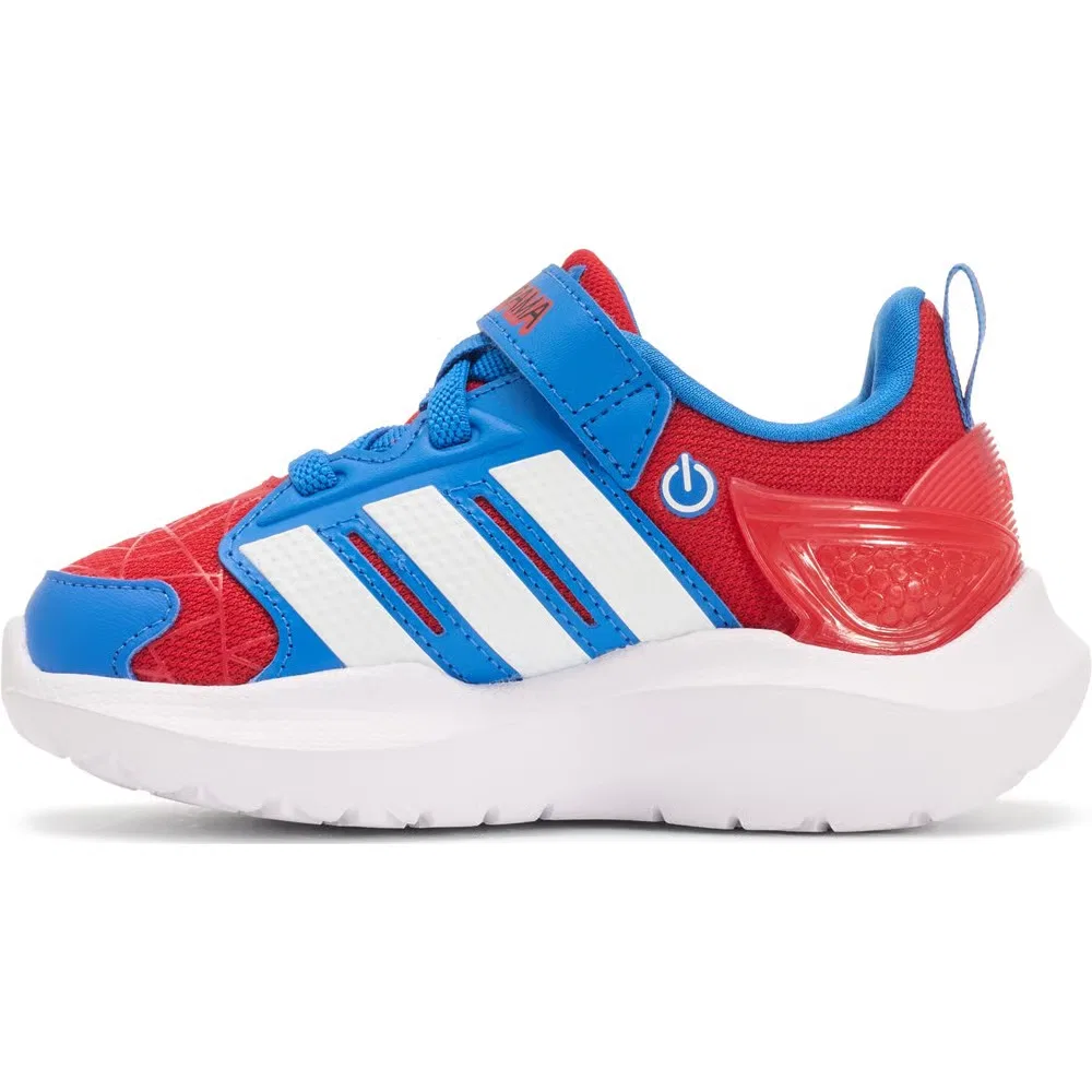 Детские светящиеся кроссовки Lightorama для малышей Adidas, Medium Red — фото 3