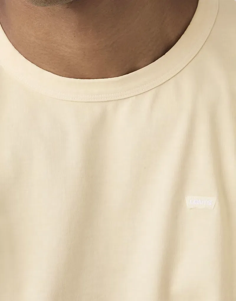 Футболка original Levi's, желтый — фото 3