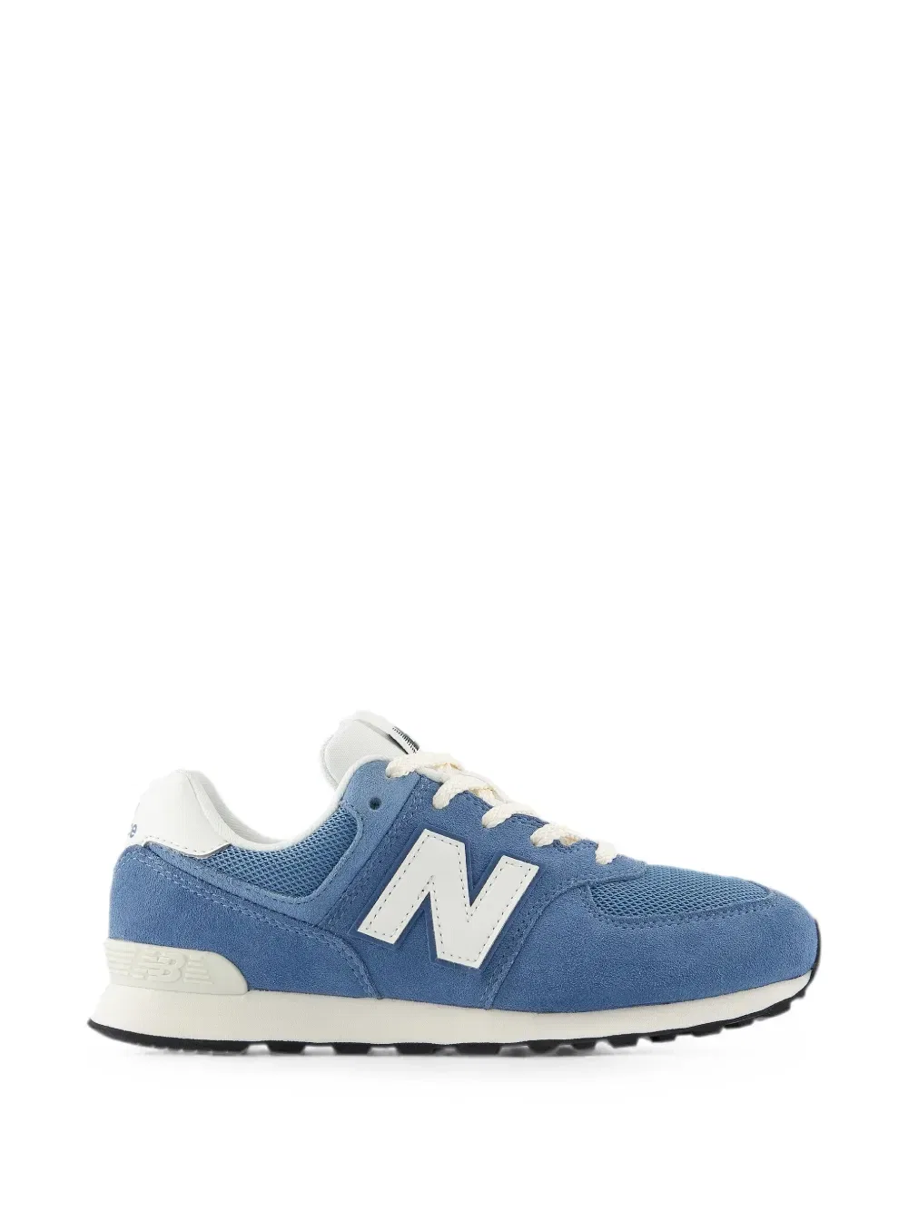 Кроссовки 574 на шнуровке New Balance Kids, синий — фото 4