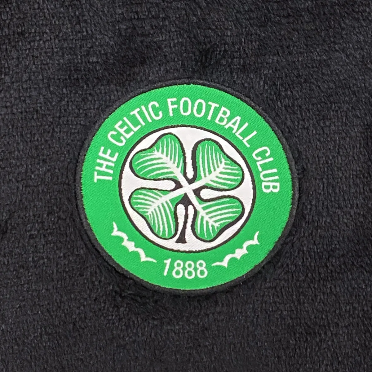 Детский флисовый комбинезон Celtic Fc, Black — фото 3