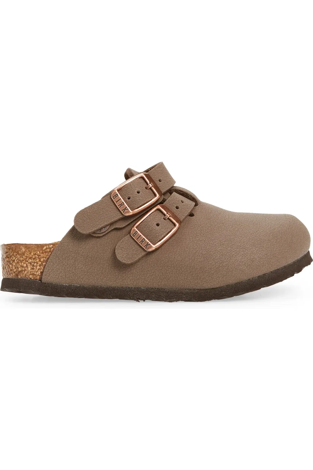 Детские сабо с регулируемым ремешком Kay Birkenstock, коричневый — фото 4