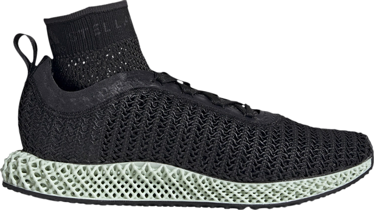 Кроссовки Adidas Stella McCartney x Wmns AlphaEdge 4D, черный/зеленый - фото